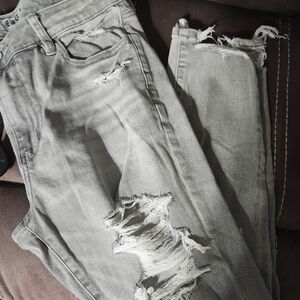 AE Gray jeans